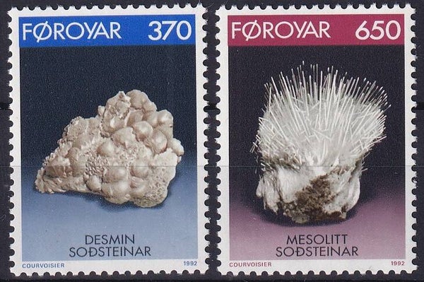 Faroer - 1992 - Mineralen - Postfris