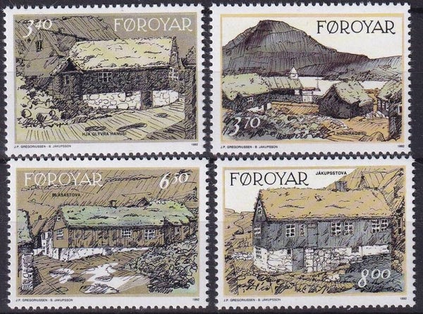 Faroer - 1992 - Huizen - Postfris