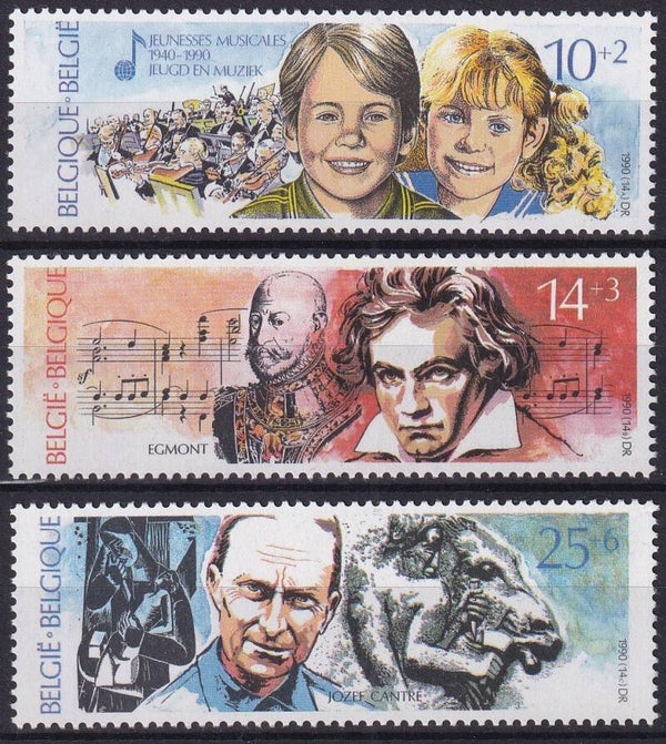 Belgie - 1990 - Cultuur - Postfris
