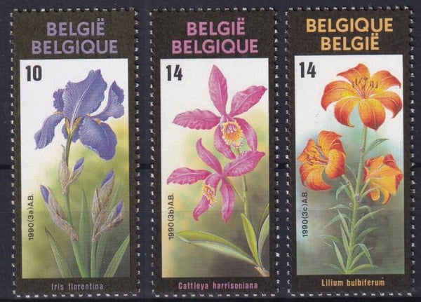 Belgie - 1990 - Bloemen - Postfris