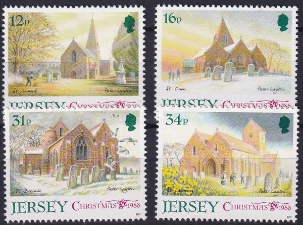 Jersey - 1988 - Kerst - Postfris