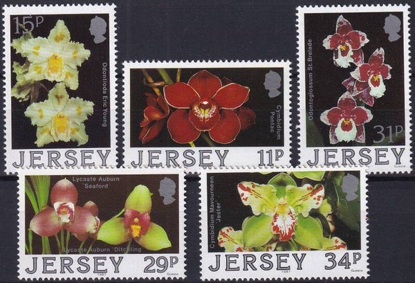 Jersey - 1988 - Orchidee - Postfris