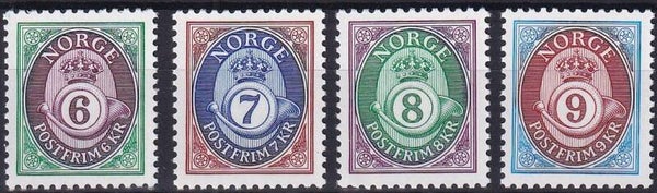 Noorwegen - 1991 - Definitives - Postfris