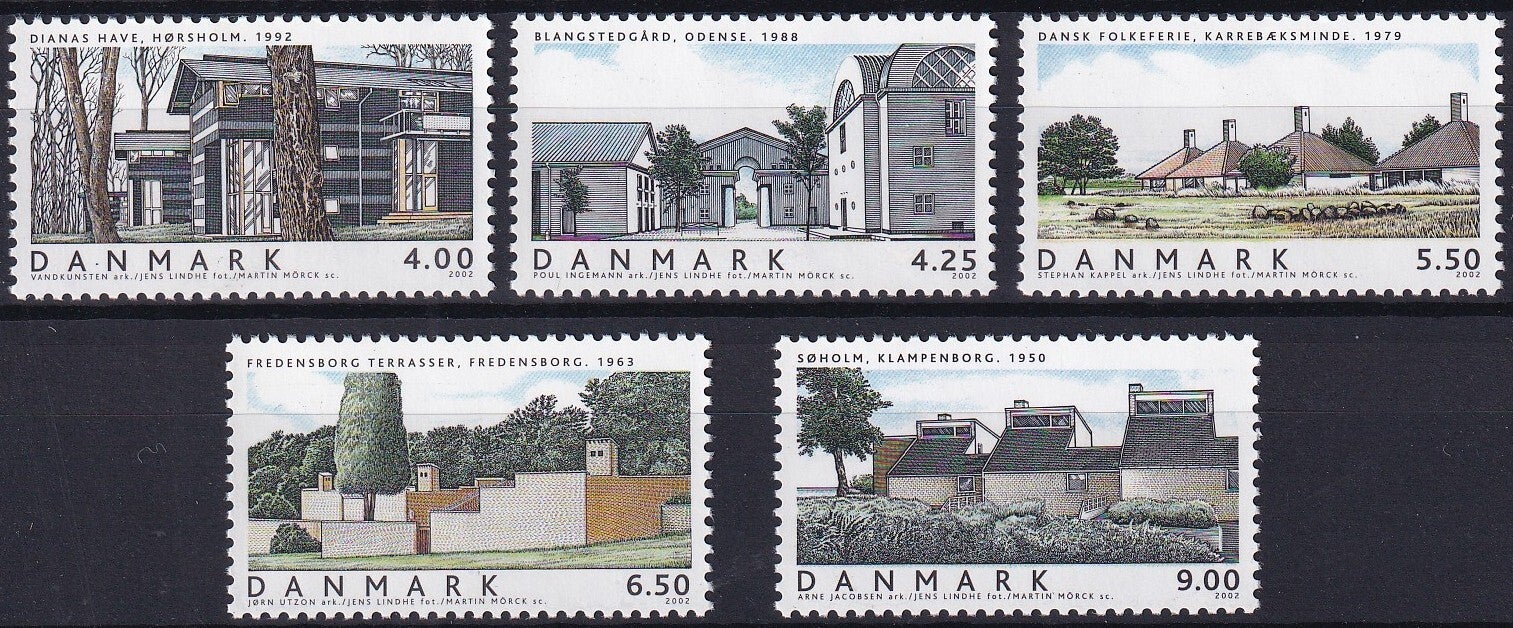 Denemarken - 2002 - Architectuur - Postfris