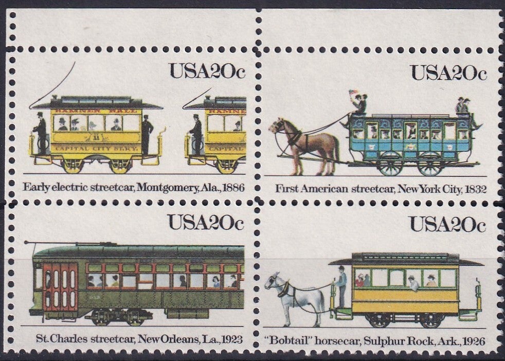 USA - 1983 - Tram - Postfris