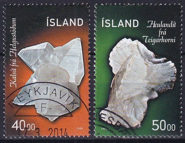 Ijsland - 1999 - Mineralen - Gestempeld