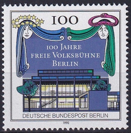 Berlijn - 1990 - Theater - Postfris