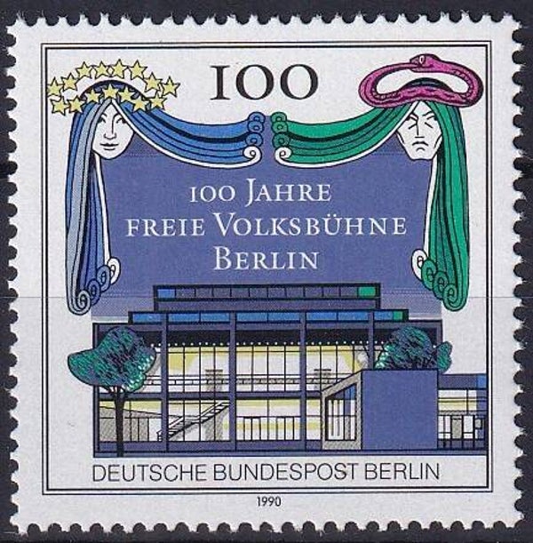Berlijn - 1990 - Theater - Postfris