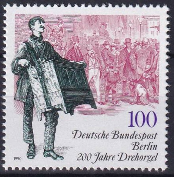 Berlijn - 1990 - Straatmuziek - Postfris
