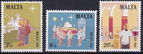 Malta - 1981 - Kerst - Postfris
