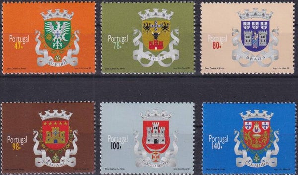 Portugal - 1996 - Wapenschilden - Postfris