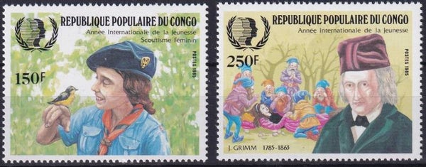 Congo - 1985 - Jaar van de jeugd - Postfris
