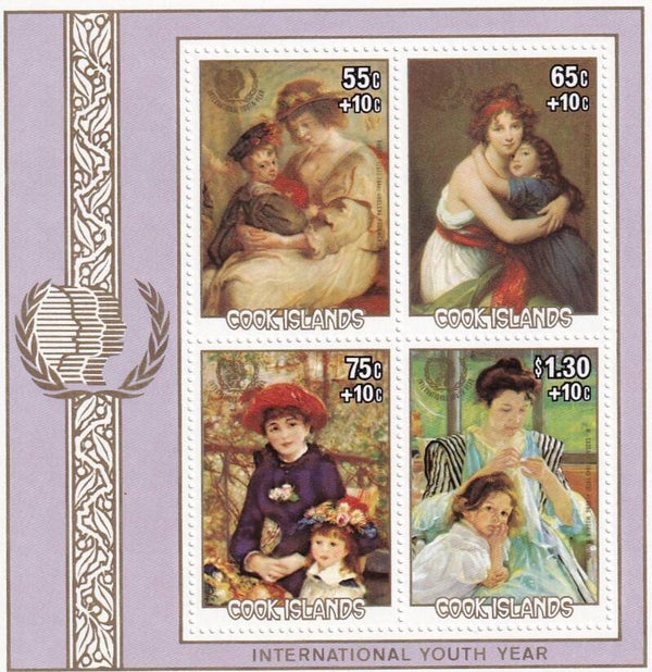 Cook Islands - 1985 - Jaar van de jeugd - Postfris