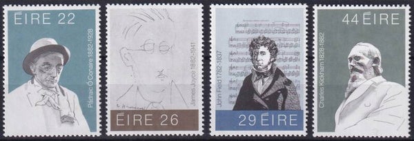 Ierland - 1982 - Bekende personen - Postfris