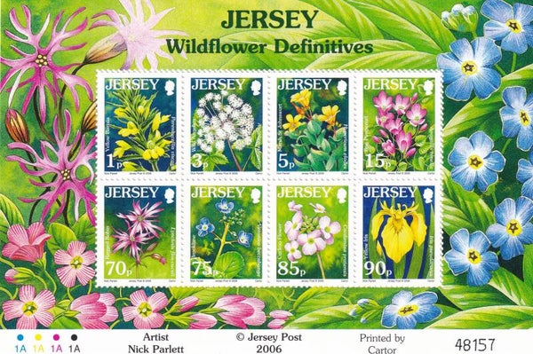 Jersey - 2006 - Bloemen - Postfris