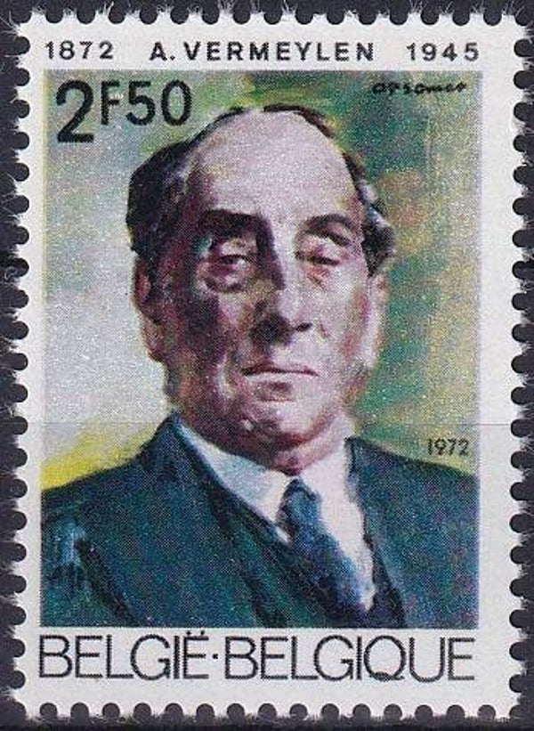 Belgie - 1972 - A.Vermeylen - Postfris