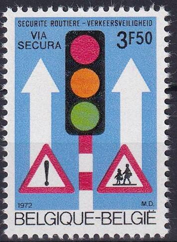 Belgie - 1972 - Verkeer - Postfris