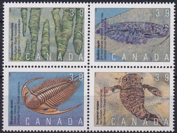 Canada - 1990 - Fossielen - Postfris