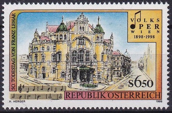 Oostenrijk - 1998 - Volksoper - Postfris