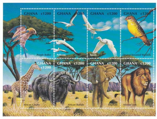 Ghana - 2000 - Dieren - Postfris