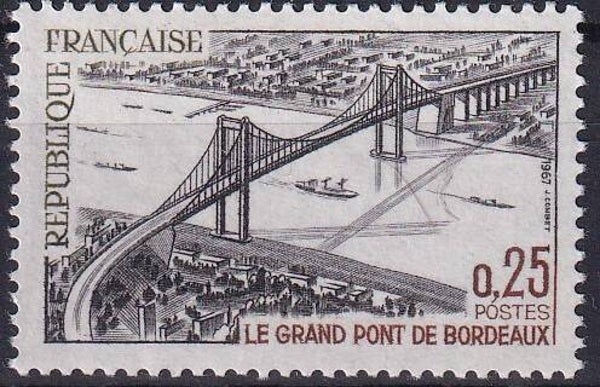 Frankrijk - 1967 - Brug Bordeaux - Postfris