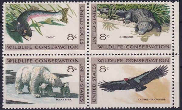 USA - 1971 - Dieren - Postfris