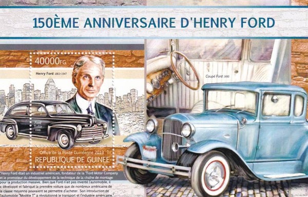 Guinee - 2013 - Auto's / Ford - Postfris
