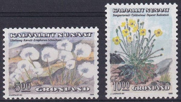 Groenland - 1989 - Bloemen - Postfris