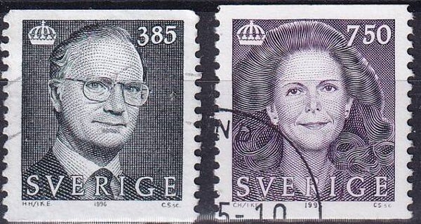 Zweden - 1996 - Definitives - Gestempeld