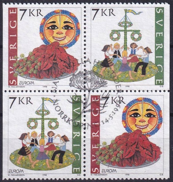 Zweden - 1998 - Europa - Gestempeld