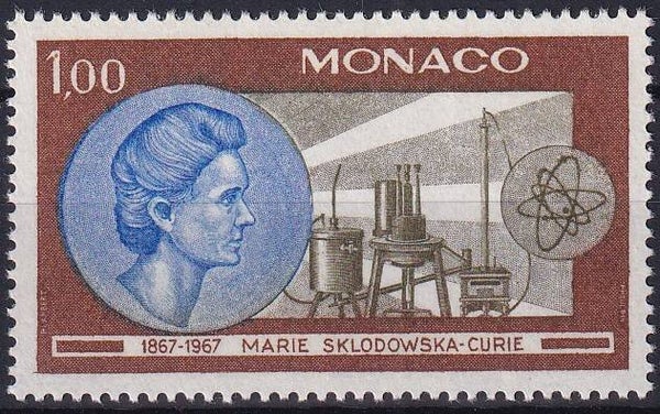 Monaco - 1967 - M.Curie - Postfris