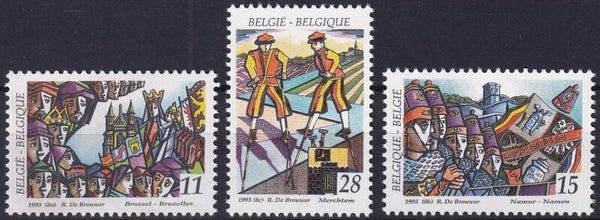Belgie - 1993 - Folklore - Postfris