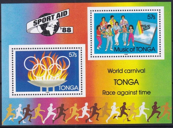 Tonga - 1988 - Olympische spelen - Postfris