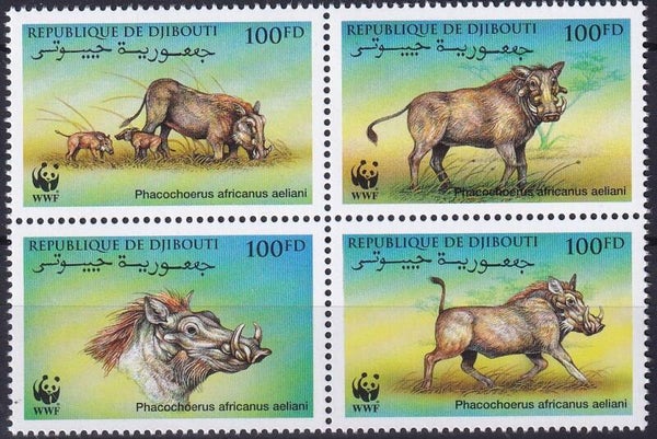 Djibouti - 2000 - WWF - Postfris