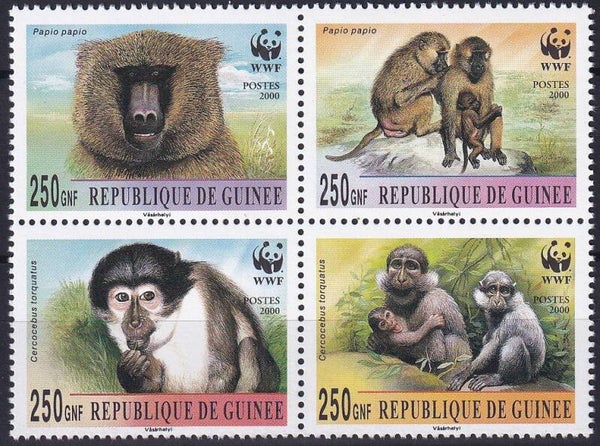 Guinee - 2001 - WWF - Postfris