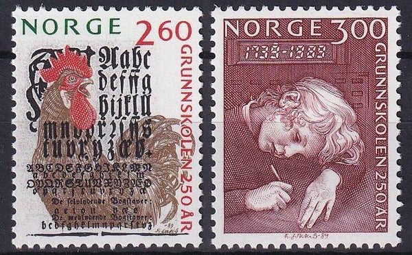 Noorwegen - 1989 - Educatie - Postfris