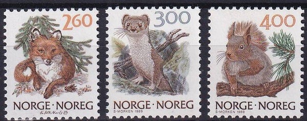 Noorwegen - 1989 - Dieren - Postfris