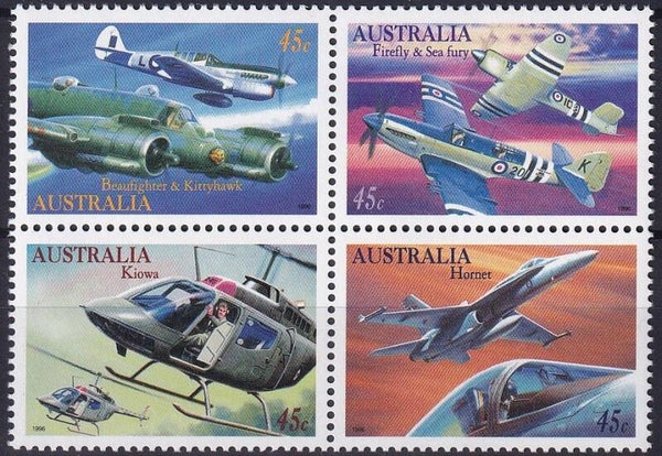 Australie - 1996 - Luchtvaart - Postfris