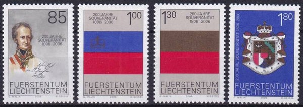 Liechtenstein - 2006 - 200 jaar - Postfris