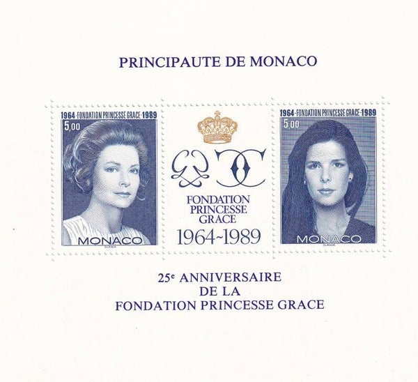 Monaco - 1989 - Grace foundation - Postfris