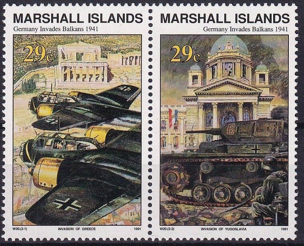 Marshall Islands - 1991 - WOII - Postfris