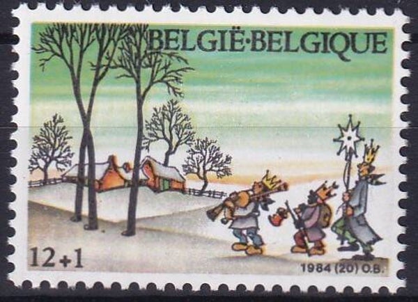 Belgie - 1984 - Kerst - Postfris