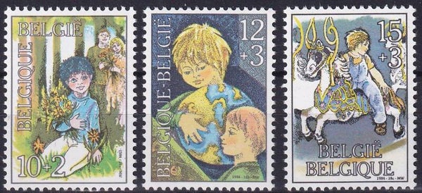 Belgie - 1984 - Kinderen - Postfris