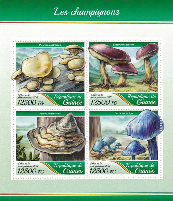 Guinee - 2017 - Paddestoelen - Postfris