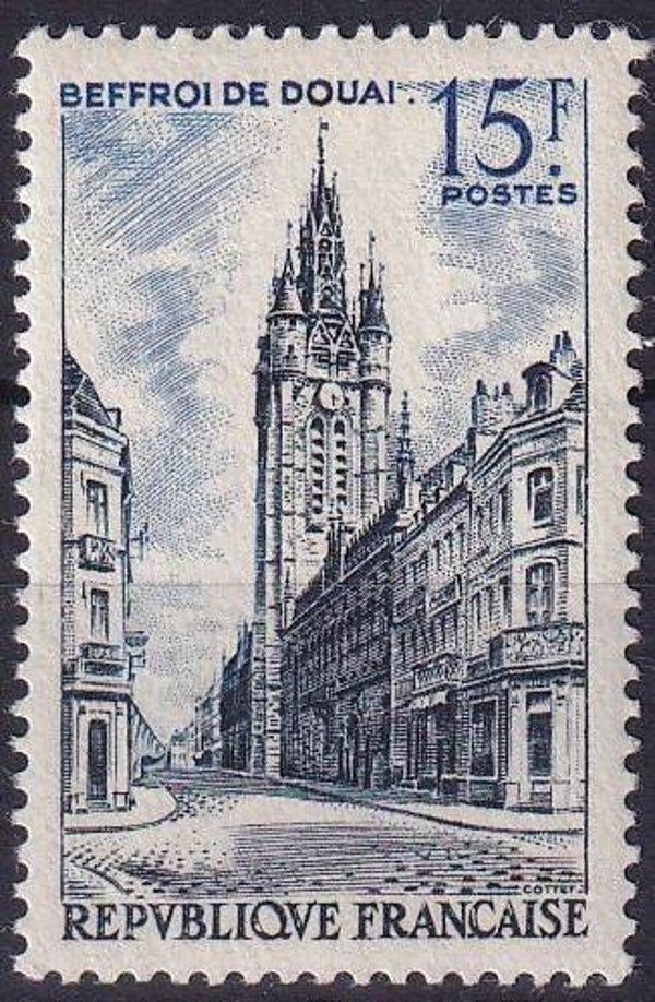 Frankrijk - 1956 - Douai - Postfris