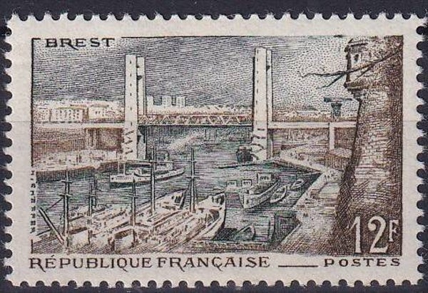 Frankrijk - 1957 - Brest - Postfris