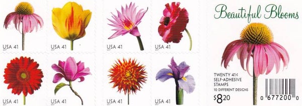 USA - 2007 - Bloemen - Dubbelzijdig - Postfris