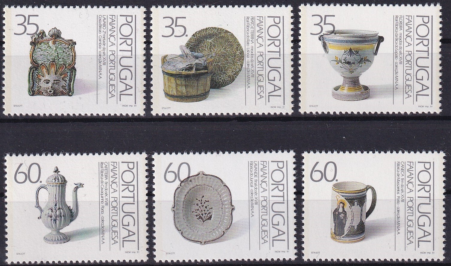 Portugal - 1991 - Keramiek - Postfris