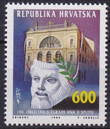 Kroatie - 1993 - Theater - Postfris