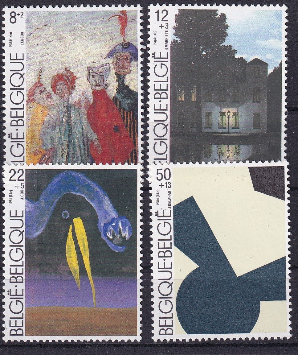 Belgie - 1984 - Moderne kunst - Postfris